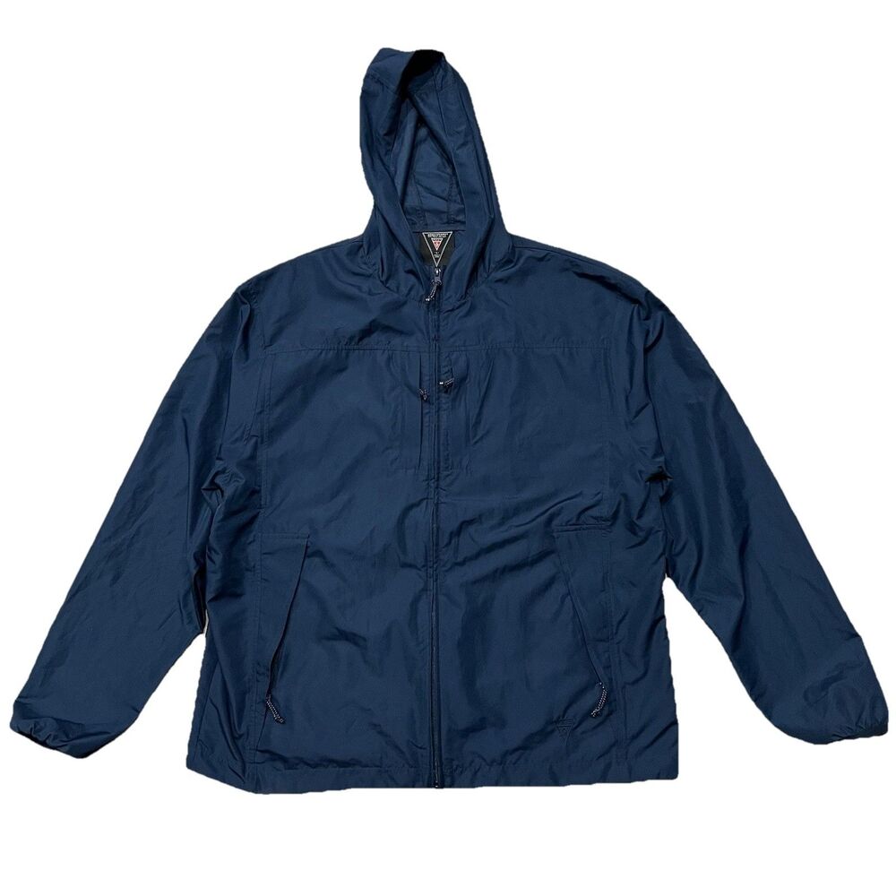 SCOTTeVEST packable windbreaker jacket Size L Navy